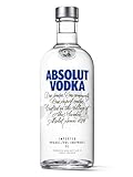 Absolut Vodka Original – Absolute Reinheit und einzigartiger Geschmack in ikonischer Apothekerflasche – Ideal für Cocktails und Longdrinks – 1 x 3