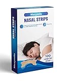 Maxymilo 100x Nasenpflaster Besser Atmen Groß, Schnarchstopper Nasenstrips, Nose Strips Schnarchen, Nasenpflaster Schnarchen, besser Atmen bei Schlaf, Sport, Schnupfen, hautfarben, Größe: 66x19