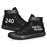 YZZR Squid Game Round Six 240 Cosplay Shoes,Boots Spiel Rollenspiel Halloween Koreanische Filme 2021