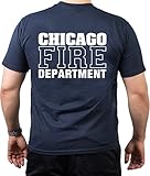 Chicago FIRE Dept. Standard, Navy T-Shirt, XL