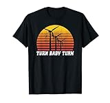 Windrad Turn Baby Turn Windkraft Strom Erneuerbare Energien T-S