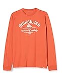 Quiksilver Jungen Longsleeve Creators of Simplicity - Longsleeve für Jungen 8-16, Chili, L/14, EQBZT04239