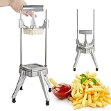 ZNWEATCZ Edelstahl Gemüseschneider, Kommerzieller Kartoffelschneider Leicht zu Bedienen Vegetable Slicer für Köche, Haushalte Professionelle Werkzeug