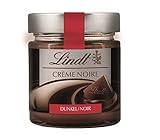 Lindt Crème Noir, Kakaocreme, Schokoladen Brotaufstrich, dunkle Lindt Chocolade, glutenfrei, 220 g