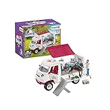 Schleich 42370 Horse Club Spielset - Mobile Tierärztin mit Hannoveraner Fohlen, Spielzeug ab 5 J