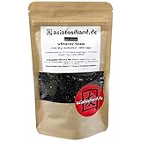 Asiafoodland - gerösteter schwarzer Sesam - Perfekt zum würzen, abschmecken und als Deko, 1er Pack (1 x 80g)