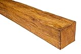 2 Meter | Balken | PU | Holzoptik | Deco Wood | 120x120mm | ED106.H