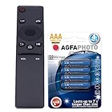 Purepower Ersatz TV Fernbedienung BN59-01259B, Samsung KU6400 KS7000 KU65, Samsung Smart TV Ultra HD Full HD, Set Mit Batterien 4 x AAA 1,5V-Batterien LR03