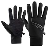 Warm Wasserdicht Skihandschuhe Winddicht Winterhandschuhe Snowboardhandschuhe Schnee Handschuhe Herren's and Damen Non-Slip Gloves Winter Plus Velvet Warm Riding Gloves with Buck