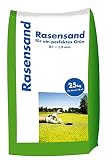 Hamann Rasensand 25 kg - mit unserem Rasensand wird verdichteter Boden wieder aufgelock