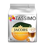 Tassimo Kapseln Jacobs Typ Latte Macchiato Caramel, 40 Kaffeekapseln, 5er Pack, 5 x 8 Getränk