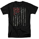 Seether Bone Flag T Shirt Rock N Roll Music Band Tee Black Black XXL