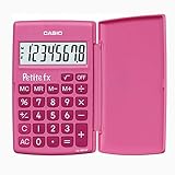 Casio LC-401LV Petite fx Grundschulrechner, pink