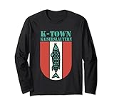 K-Town Kaiserslautern Deutschland Fisch Emblem Vintage Lang