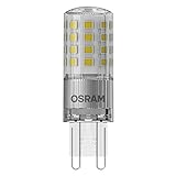 OSRAM LED Superstar PIN, Sockel: G9, Dimmbar, Warmweiß, Ersetzt eine herkömmliche 40 Watt Lampe,