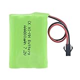 TTCPUYSA 7.2v 800mah 6 * AAA NI Mh Akku, Wiederaufladbar Mit Sm2p Anschluss für Taschenlampe DIY Powerbank