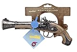 J.G. Schrödel 5031691 - Blunderbuss Pirat, 27 cm, 100 Schuss Spezialpistole, auf T