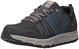 Skechers Herren Escape Plan Laufschuhe, Blau (Navy/orange), 40 EU