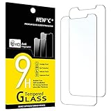 NEW'C 2 Stück, Panzer Schutz Glas für iPhone 11 und iPhone XR, Frei von Kratzern, 9H Härte, HD Displayschutzfolie, 0.33mm Ultra-klar, Ultrabeständig
