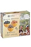 NABALI FAIRKOST FÜR ALLE Medjool Medjoul, Sukari, Ajwa Dattel Mix I Aus dem Grenzgebiet zu Palästina I 100% natürlich I saftig frisch & aus aktueller Ernte I 700 g (1er Pack)