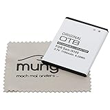 Ersatz Akku für Samsung Galaxy S2 / SII (i9100), Galaxy R (i9103), Galaxy S2 Plus/SII Plus (i9105) (Ersetzt Originalakku EB-F1A2G) OTB mit mungoo Displayp