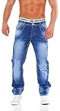 Cipo & Baxx - C-1144 - Regular Slim Fit - Dicke Naht - Men/Herren Jeans Hose, Hosengröße:W30/L32
