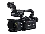 Canon XA11 Camcorder Full HD (CMOS PRO Sensor, DIGIC DV 4 Bildprozessor, 7,5 cm Touchscreen, 28,8mm Weitwinkelobjektiv, 20x optischer Zoom, 5 achsiger Bildstabilisator) schw