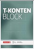 Brunnen 1042025 T-Konten-Block (A4, 25 Blatt, 10 T-Konten je Seite, gelocht, 80g/m²)