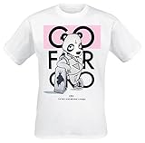 Cro - 'The Boy Who Became A Panda T-Shirt, Farbe: weiß, Größe: L