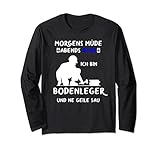 Bodenleger Motiv für Fußbodenleger und Teppichleger Lang