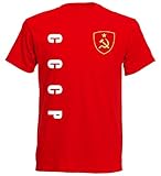 aprom CCCP Sp/A R - UDSSR Russland Sowjetunion T-Shirt Fußball Trikot (L)