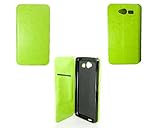 caseroxx Handy Hülle Tasche kompatibel mit Mobistel Cynus F6 Bookstyle-Case Wallet Case in hellgrü