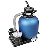 Monzana Filteranlage Sandfilteranlage 10,2 m³ mit Vorfilter -Poolfilter Filterkessel S