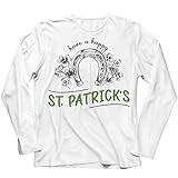 lepni.me Herren T Shirts Have a Happy Saint Patrick's Day Shamrock Luck of The Irish (4XL Weiß Mehrfarben)