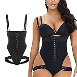 CZSMART Tanga Body Damen, Bauch Shapewear, Taillentrainer, Butt Lifter Höschen, Body Shap