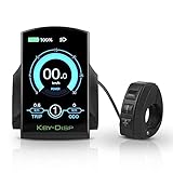 BAFANG LCD Display Fahrradcomputer KD986 Elektrischer Fahrradtacho mit Bluetooth für Mittelantriebsmotor BBS01 BBS02 BBSHD Hub Motor Display eBike Computer Wasserdichter Fahrradcomputer B