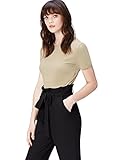 find. Damen T-Shirt Damen , Beige (Khaki) , 40 (Herstellergröße: Large)