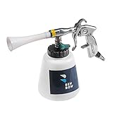 BENBOW Druckluft Reinigungspistole - 02 - Innenreiniger mit TORNADO EFFEKT Hochdruck Waschpistole Polsterreiniger für Autopflege autositze reiniger plastikreiniger textilreiniger reinigungsg