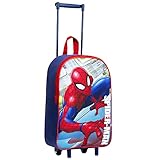 Marvel Spiderman Trolley Handgepäck Koffer, Kinder Koffer Handgepäck T