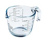 Arcuisine Borosilicate Glass Measuring Cup 8.5 oz. by International Cookw