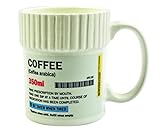 Gift Republic Pillendose Kaffeebecher, Mehrfarbig