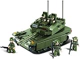 Sluban SL95130, Panzer III (355 Teile) [M38-B0305], Spielset , Klemmbausteine, Soldaten, mit Spielfigur, Army, b