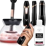 Pinselreiniger automatischer professionell und Pinsel -Trockner für Make-up Pinsel aller Größen von Puderpinsel bis hin zu Foundationpinsel. Reinigen und Trocknen Ihres Make-up-Pinsel-Sets in Sek