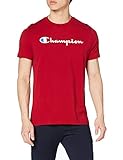 Champion Herren - Classic Logo T-shirt - Rot, M