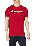 Champion Herren - Classic Logo T-shirt - Rot, M