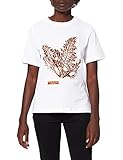 edc by ESPRIT Damen 081CC1K317 T-Shirt, 101/WHITE 2, S