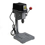 ABEST Mini-Bohrmaschine mit 3 Geschwindigkeiten, 150 W, Tischbohrmaschine für Handwerk, Juweliere und Hobby