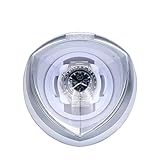 Xinxinchaoshi Uhrenbox Kreative herzförmige Automatische Einzeluhr Wickelbox Uhr Aufbewahrungsbox Armband Armband Sammelbox Uhr Display Box Uhrenbox Zwei Farben Optional Uhrenkasten (Color : White)