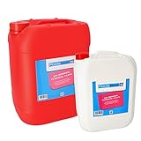 POOLSBEST® 11 kg pH-Senker flüssig für Pools - pH Minus zur optimalen pH-Wert Regulierung