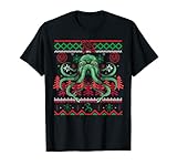 Festive Cthulhu - Lovecraftian Holiday T-S